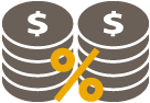 tax rate icon